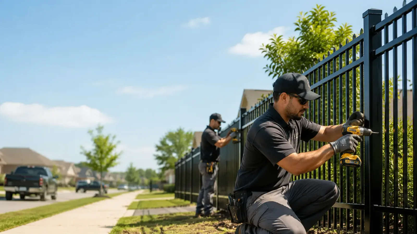 Metal Fence Installation in Salem, IA